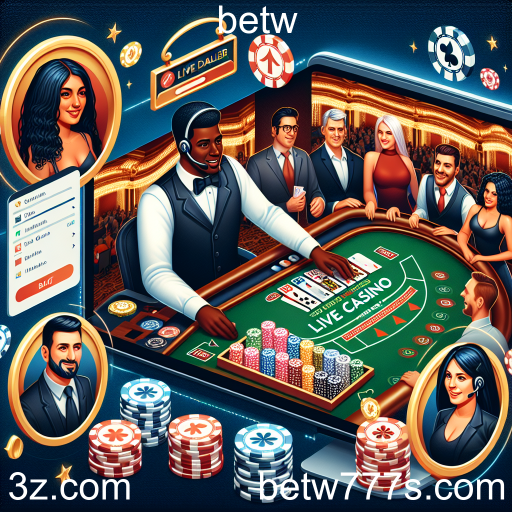 A Emoção do Live Casino no Betw